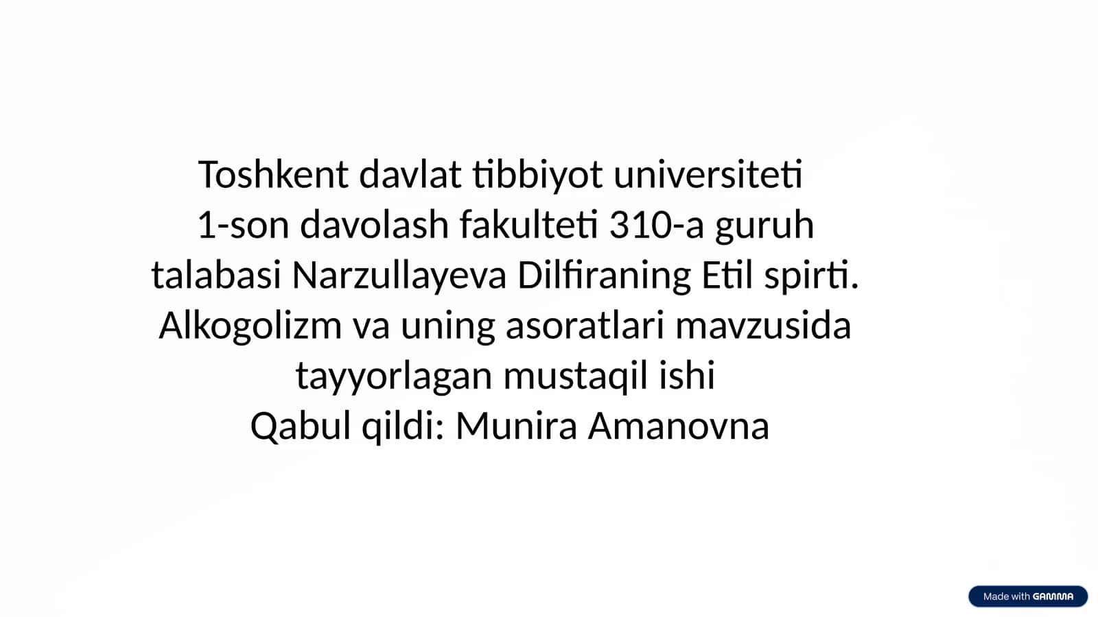 Rivojlanish bosqichlarini va uning jiddiy sog'liqqa asoratlarini chuqur o‘rganish 1