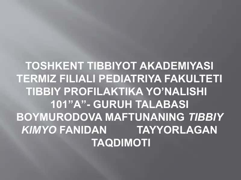 Kolloidlar, Kolloid sistemalar va gemodializning kimyoviy yondashuvlari 1