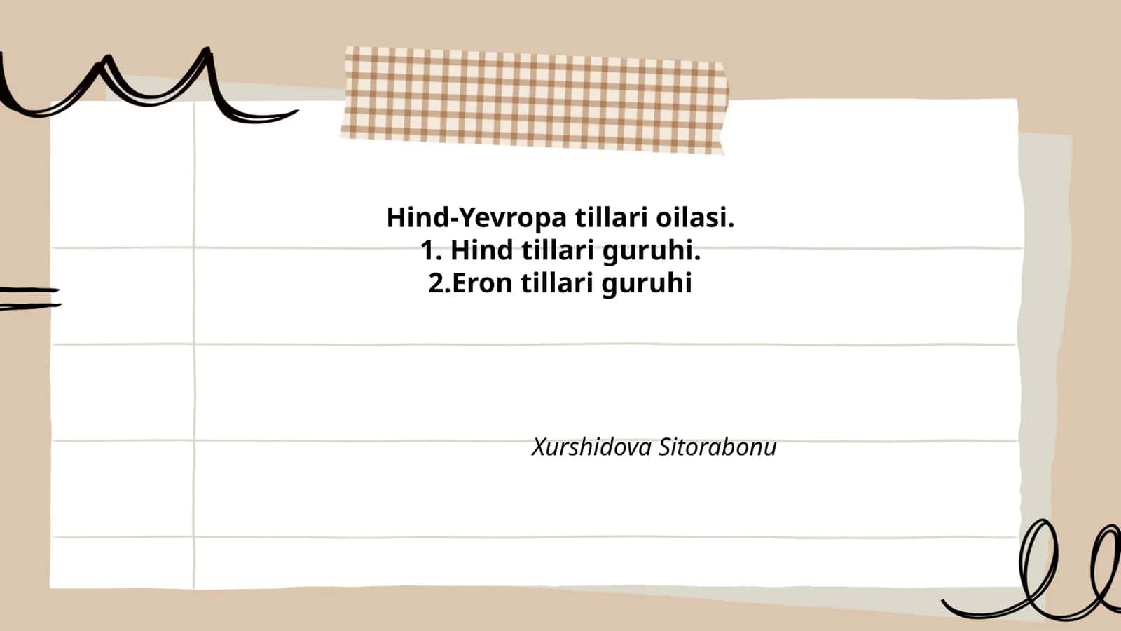 Hind-Yevropa tillari oilasi 1