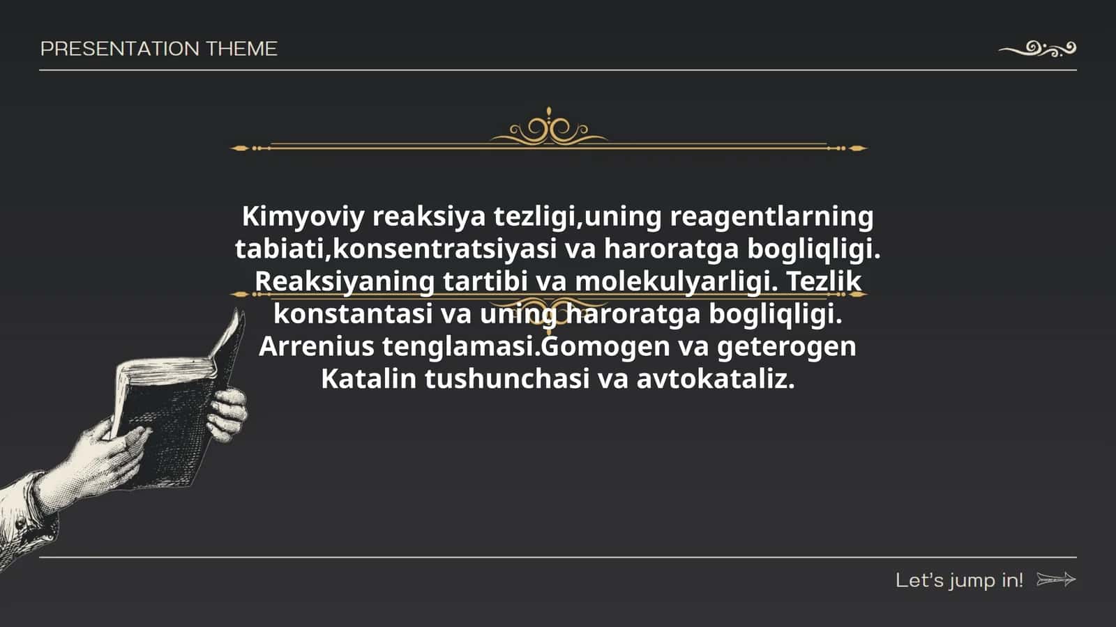 Kimyoviy reaksiya tezligi 1