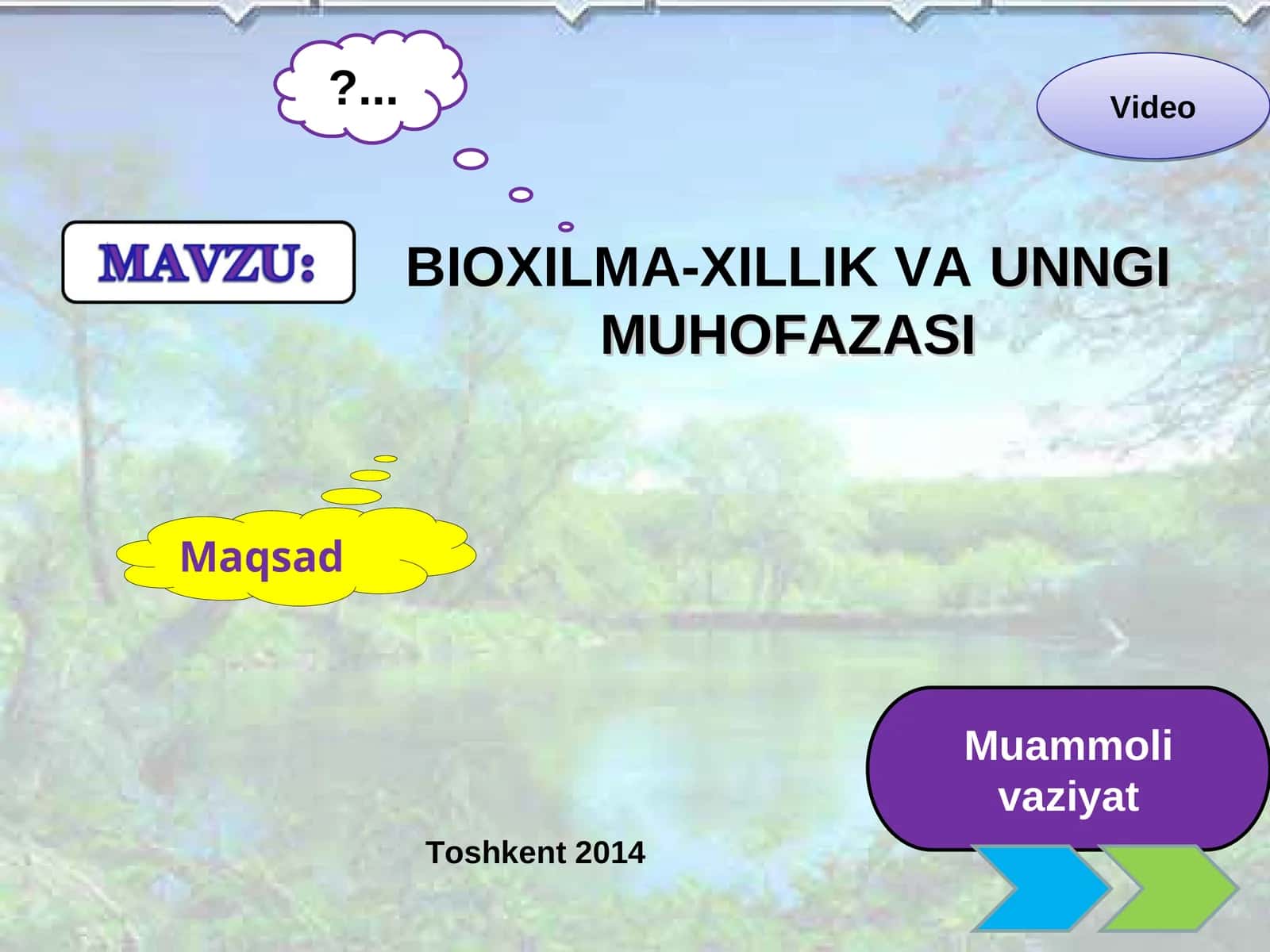 BIOXILMA-XILLIK VAUNNGI MUHOFAZASI 1