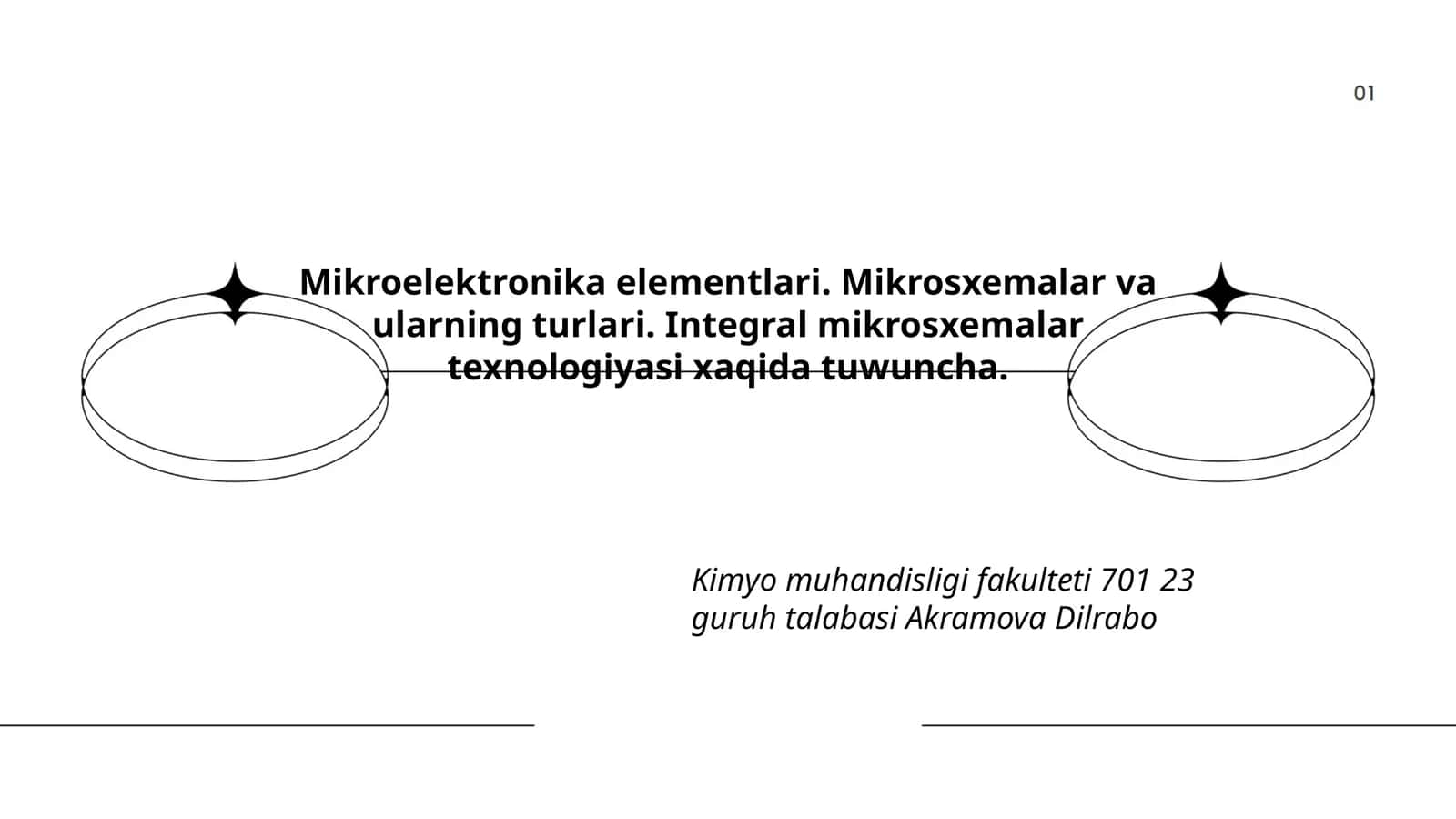 Mikroelektronika elementlari 1
