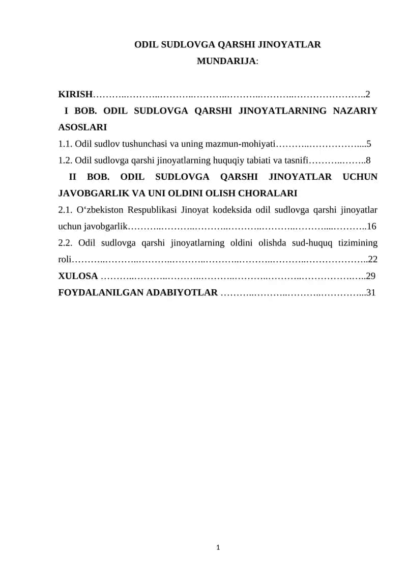 ODIL SUDLOVGA QARSHI JINOYATLAR 1