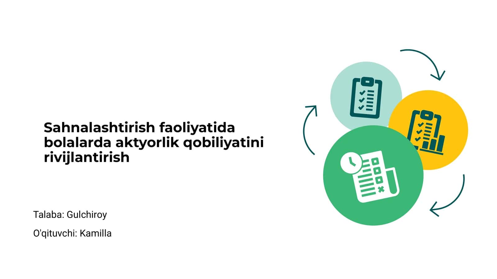 Sahnalashtirish faoliyatida bolalarda aktyorlik qobiliyatini rivijlantirish 1