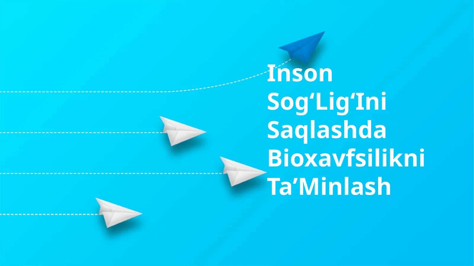 Inson Sog‘Lig‘Ini Saqlashda Bioxavfsilikni Ta’Minlash 1