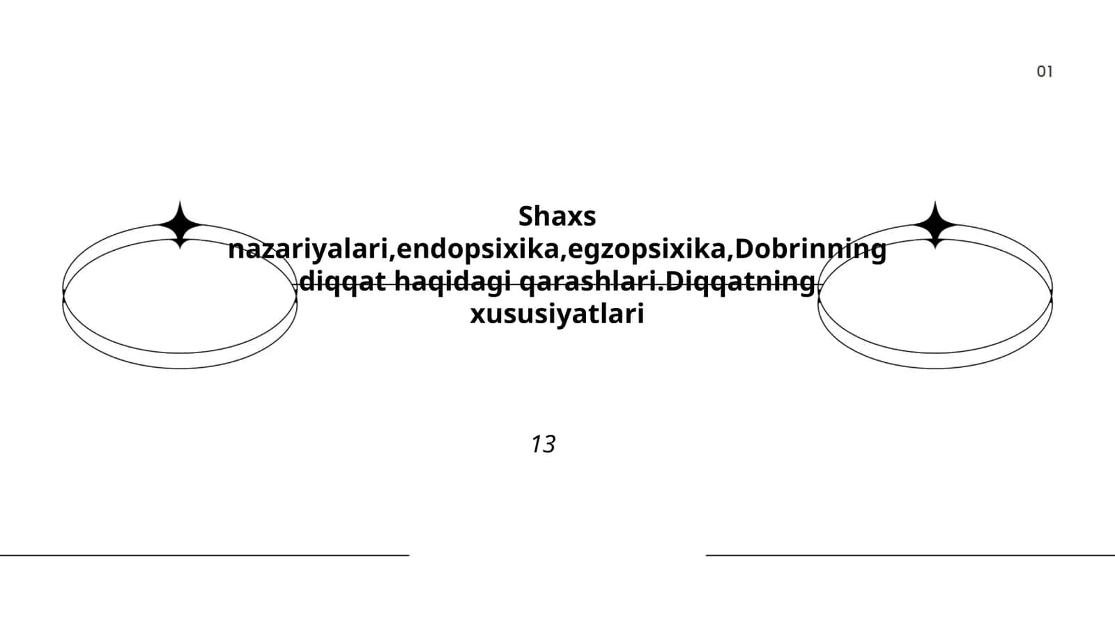 Shaxs nazariyalari 1