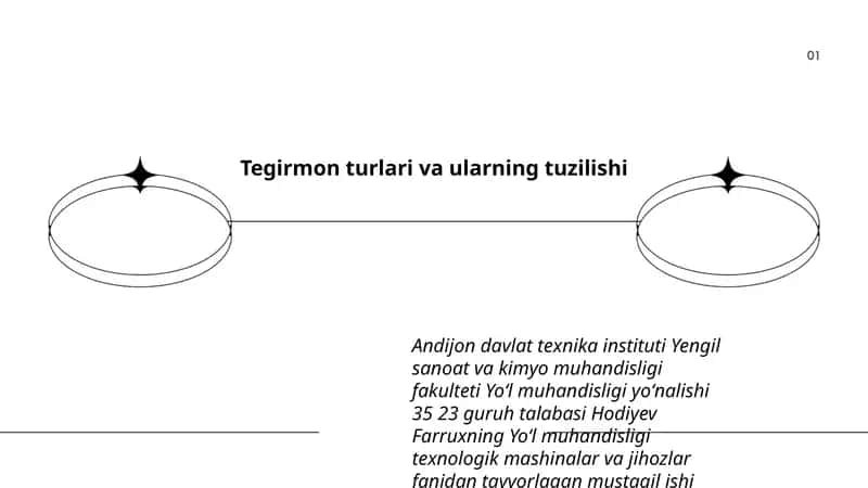 Tegirmon turlari va ularning tuzilishi 1
