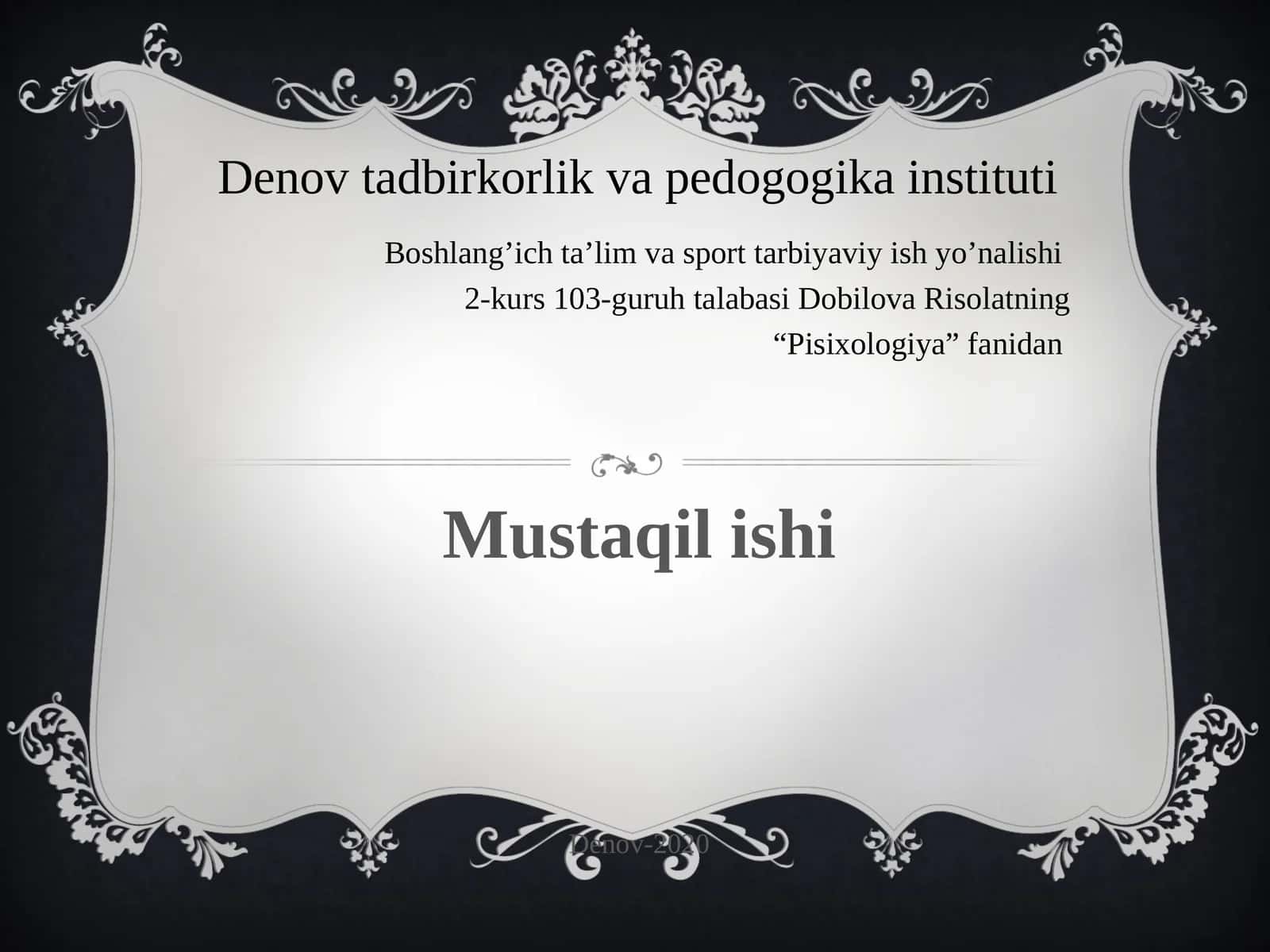 Psixologiyaning filogenetik taraqqiyoti 1