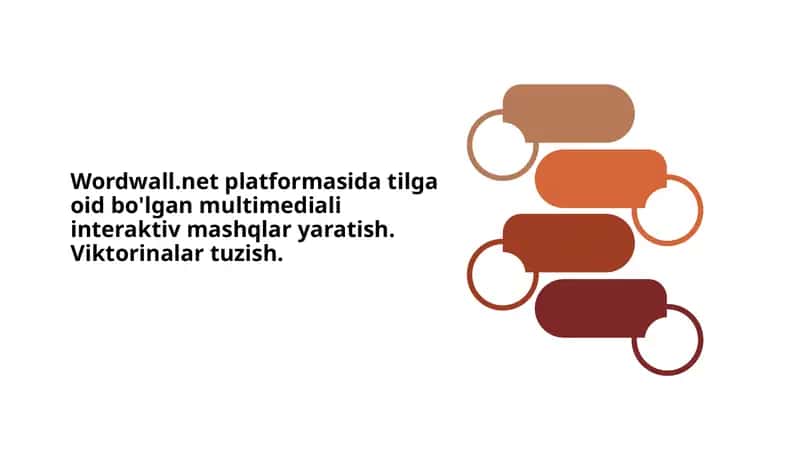 Wordwall.net platformasi interaktiv va multimedia asosidagi ta'lim materiallarini yaratish uchun qulay vositadir, o'qituvchilarga innovatsion yondashuvlarni taklif etadi. 1