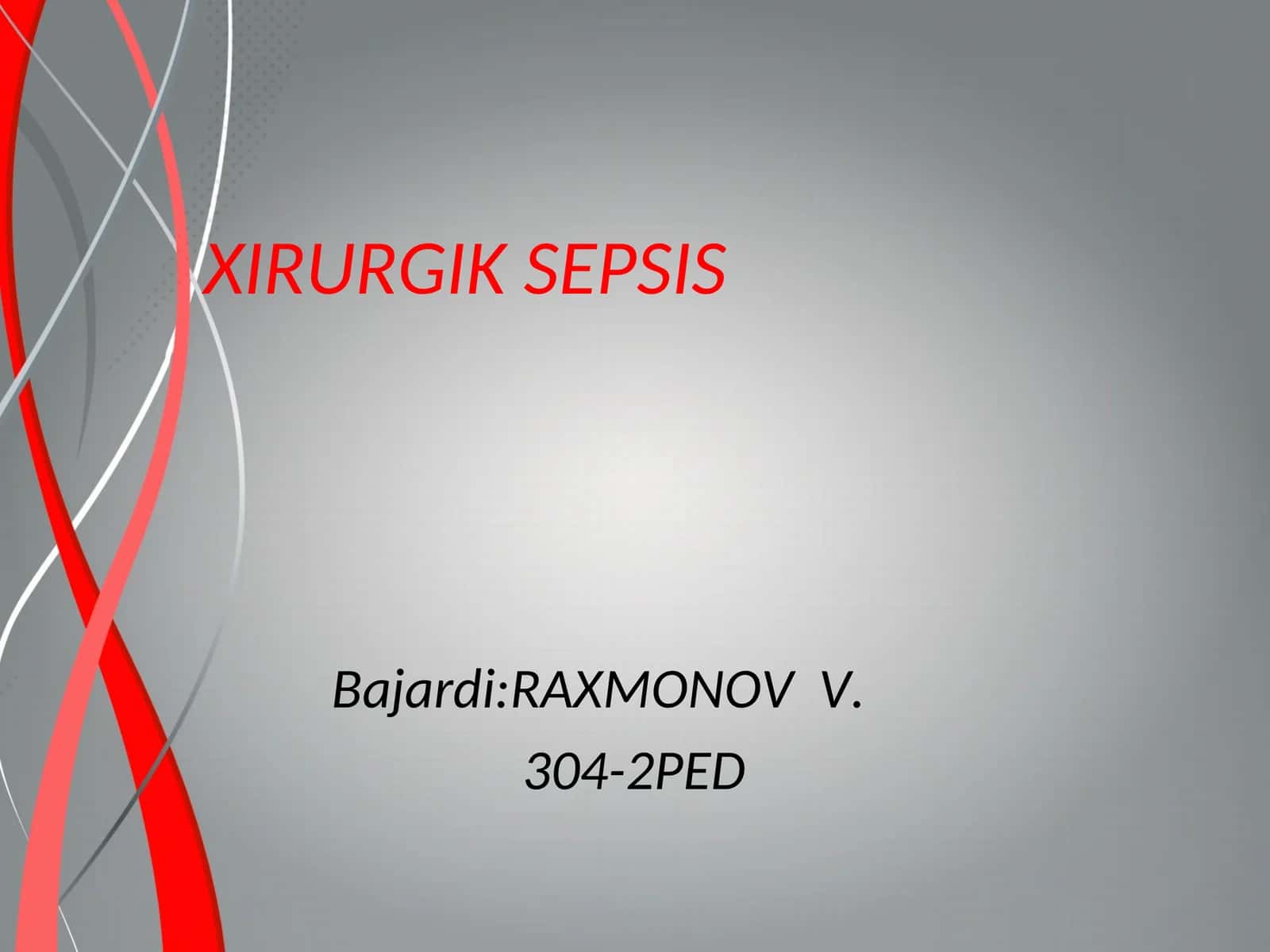 XIRURGIK SEPSIS 1