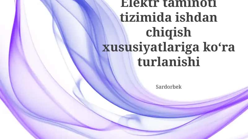Elektr izolyatsiyasining buzilishi 1