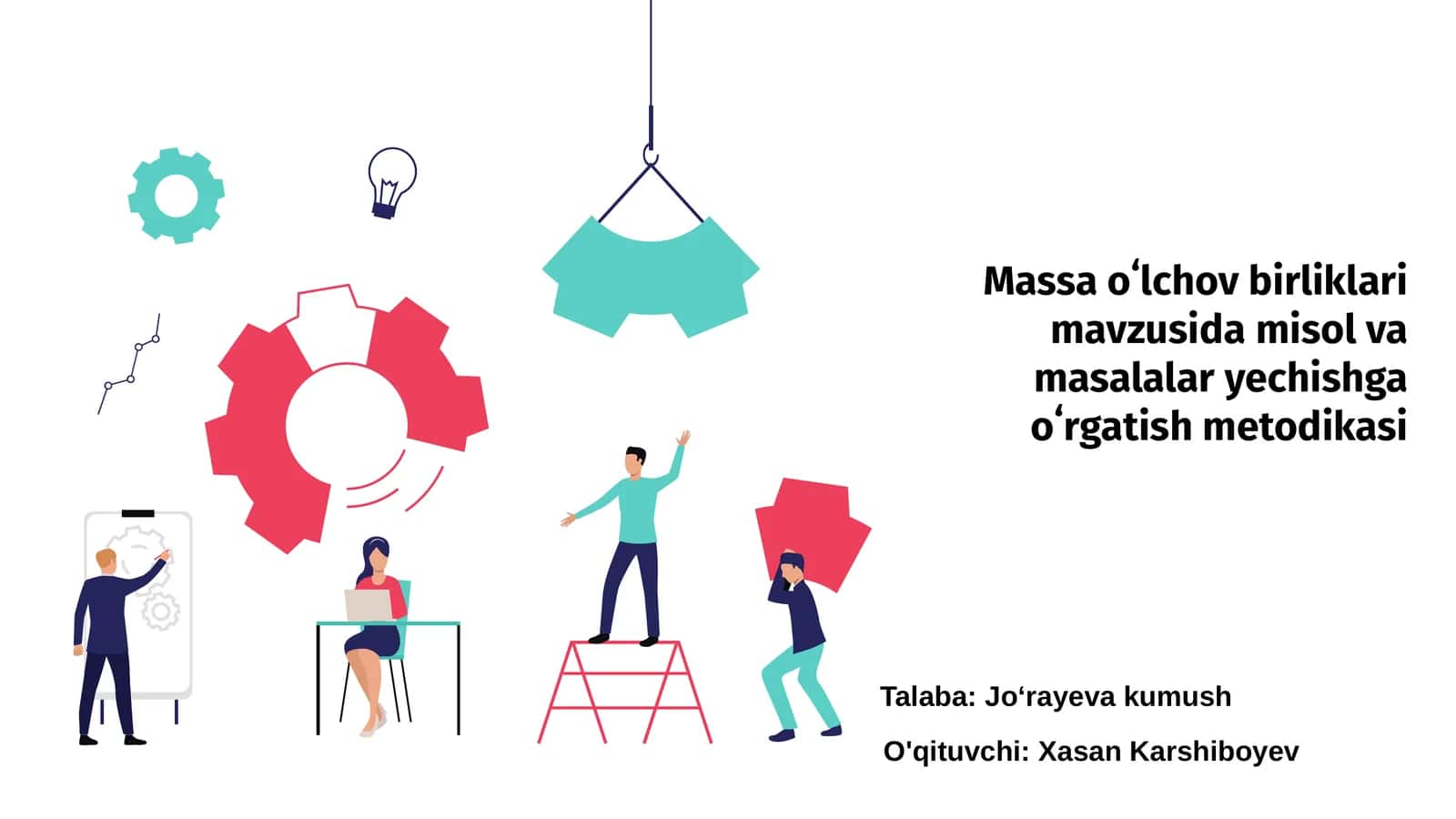 Massa oʻlchov birliklari mavzusida misol va masalalar yechishga oʻrgatish metodikasi 1