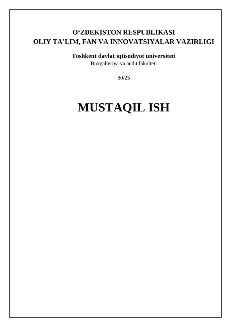 Big Data: Asosiy tushunchalar va xususiyatlar 1