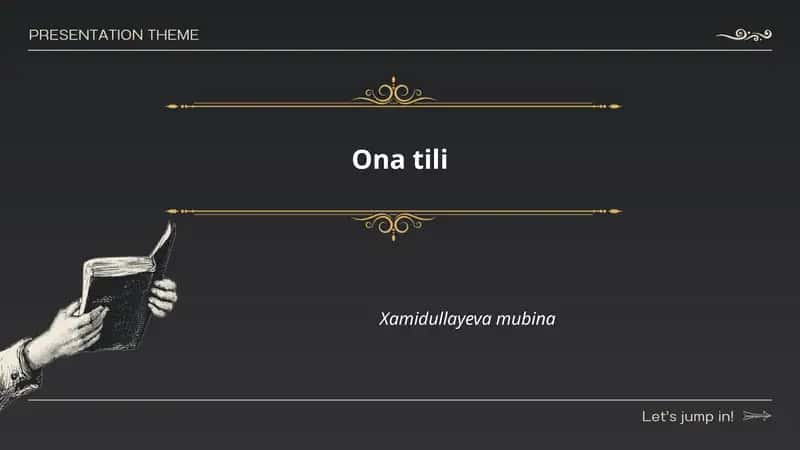 Ona tili 1
