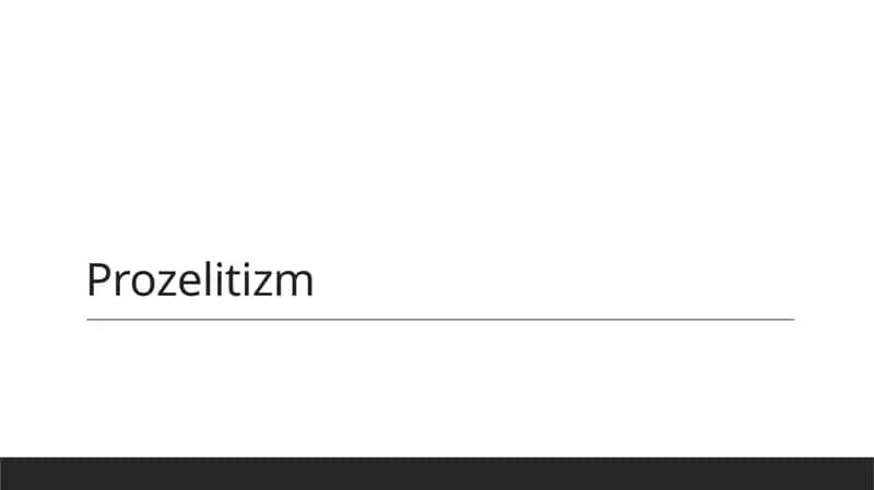 Prozelitizm 1