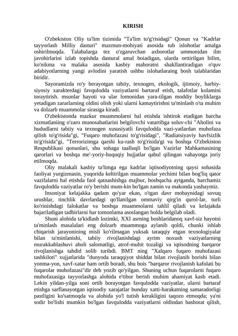 Kadrlar tayyorlash Milliy dasturi 1