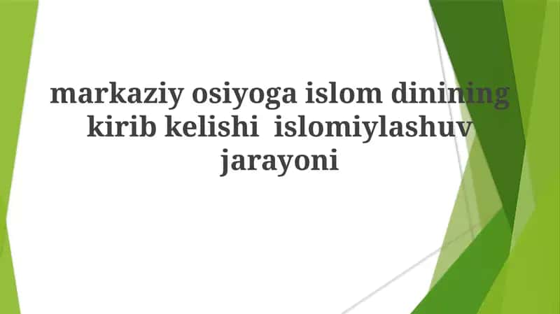Arablar istilosi: Dastlabki bosqichlar va oqibatlari 1