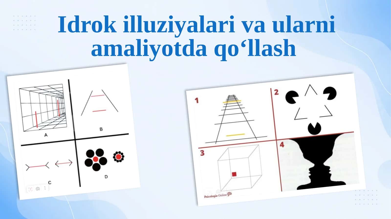 Idrokilluziyalar va ularni amaliyotda qo‘llash 1