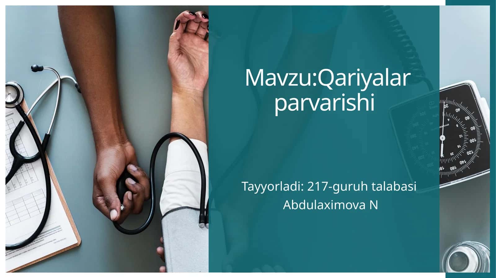 Qariyalarparvarishi 1