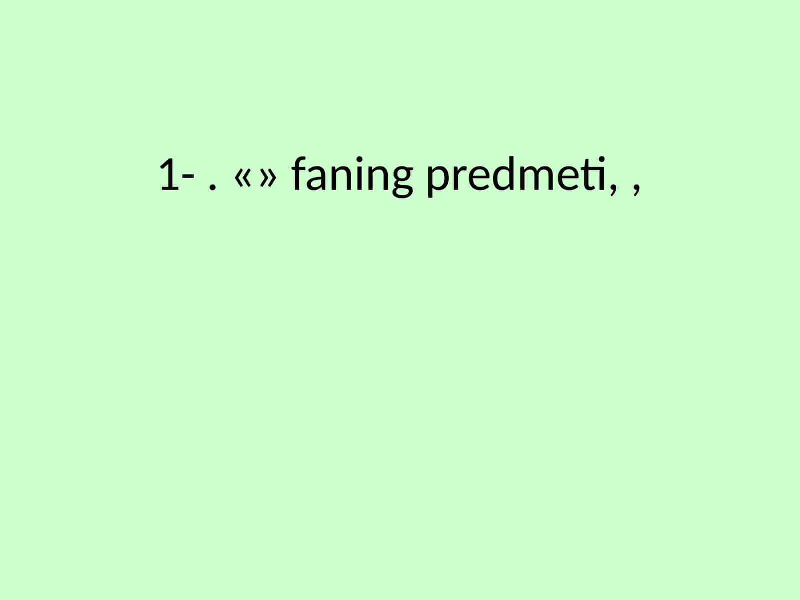 Mikroiqtisodiyot fanining predmeti, maqsad va vazifalari 1