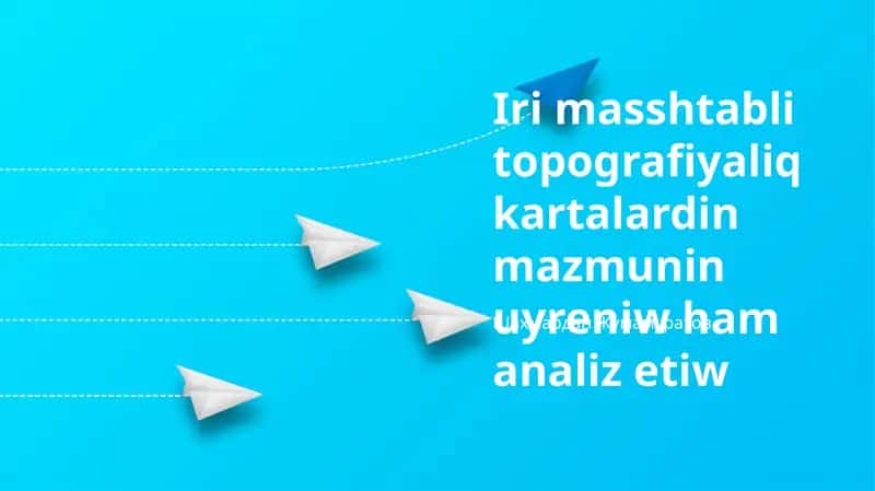 1:100 000 масштаблы 3 картадағы гидрографиялық объектлердиң санын салыстырыў 1