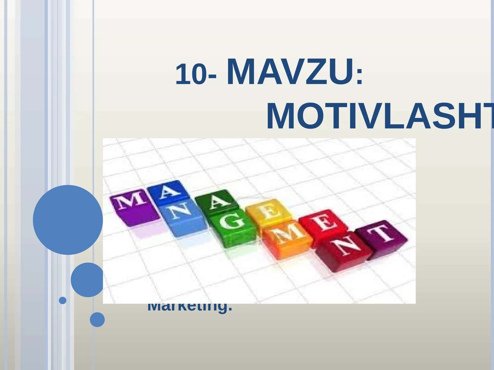 MOTIVLASHTIRISH 1