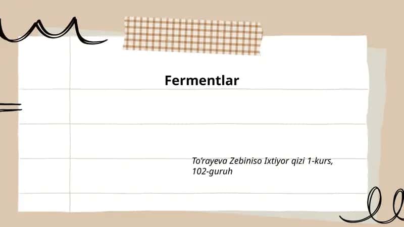 Fermentlar 1
