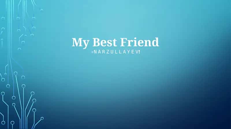 My Best Friend 1