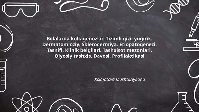 Bolalarda kollagenozlar 1