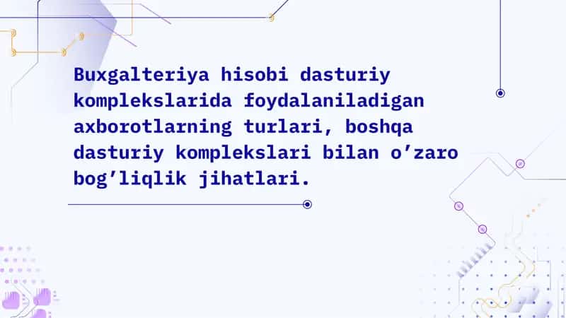 Buxgalteriya hisobida sturiy komplekslar 1