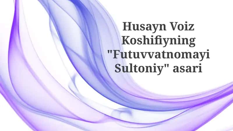 Futuvvatnomayi Sultoni 1