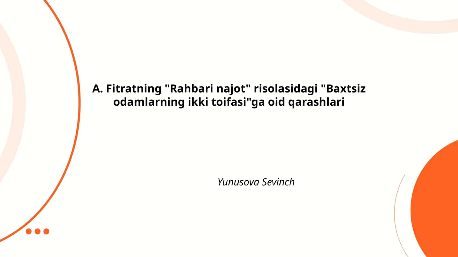 "Rahbari najot" risolasi 1