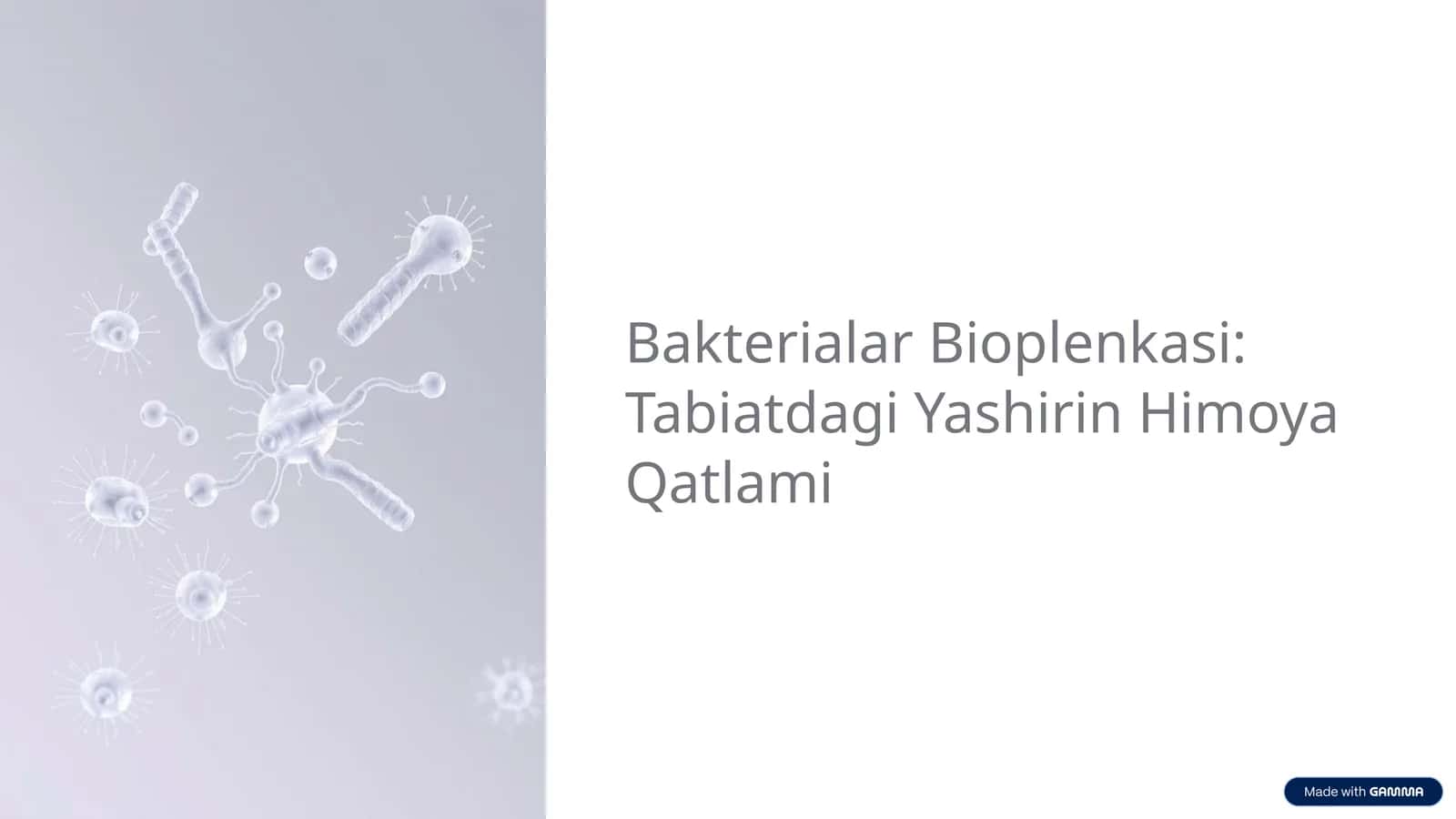 Bakterialar Bioplenkasi: Tabiatdagi Yashirin Himoya Qatlami 1