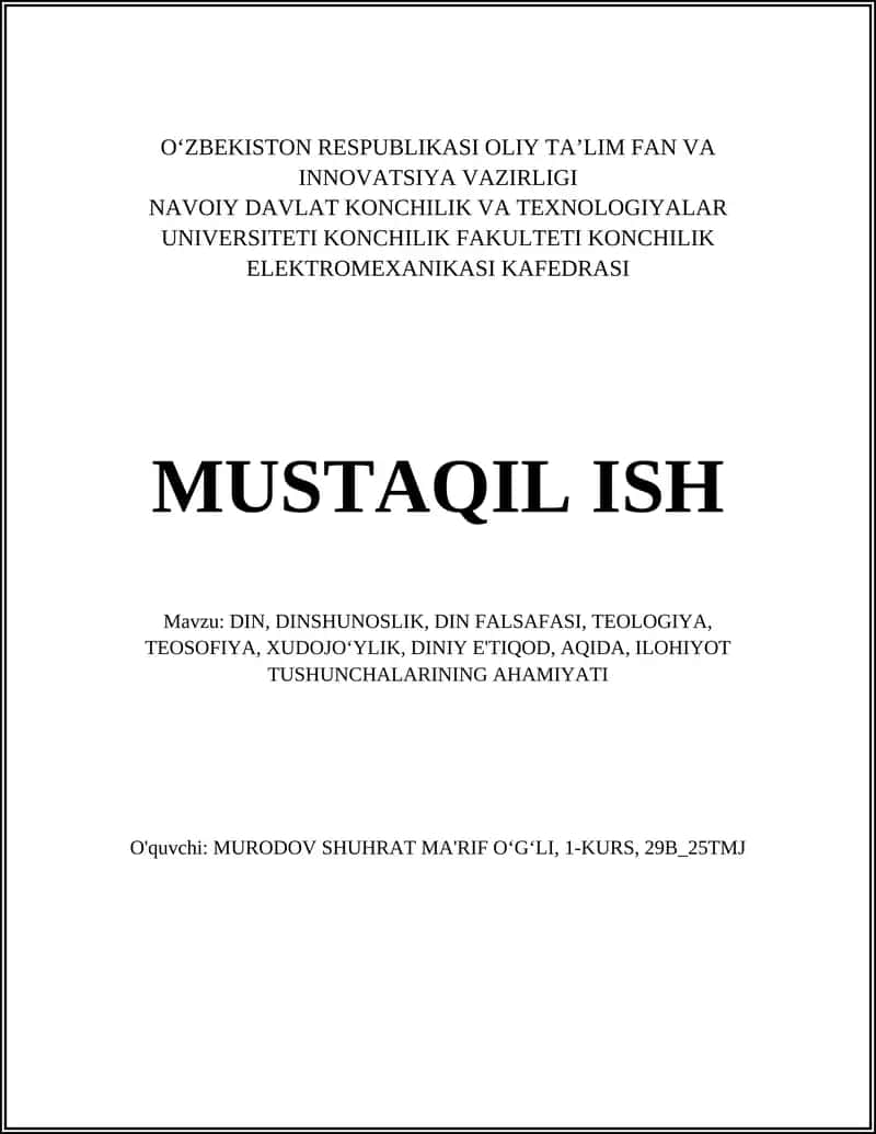 Oliy ta'lim fan va innovatsiya vazirligi 1