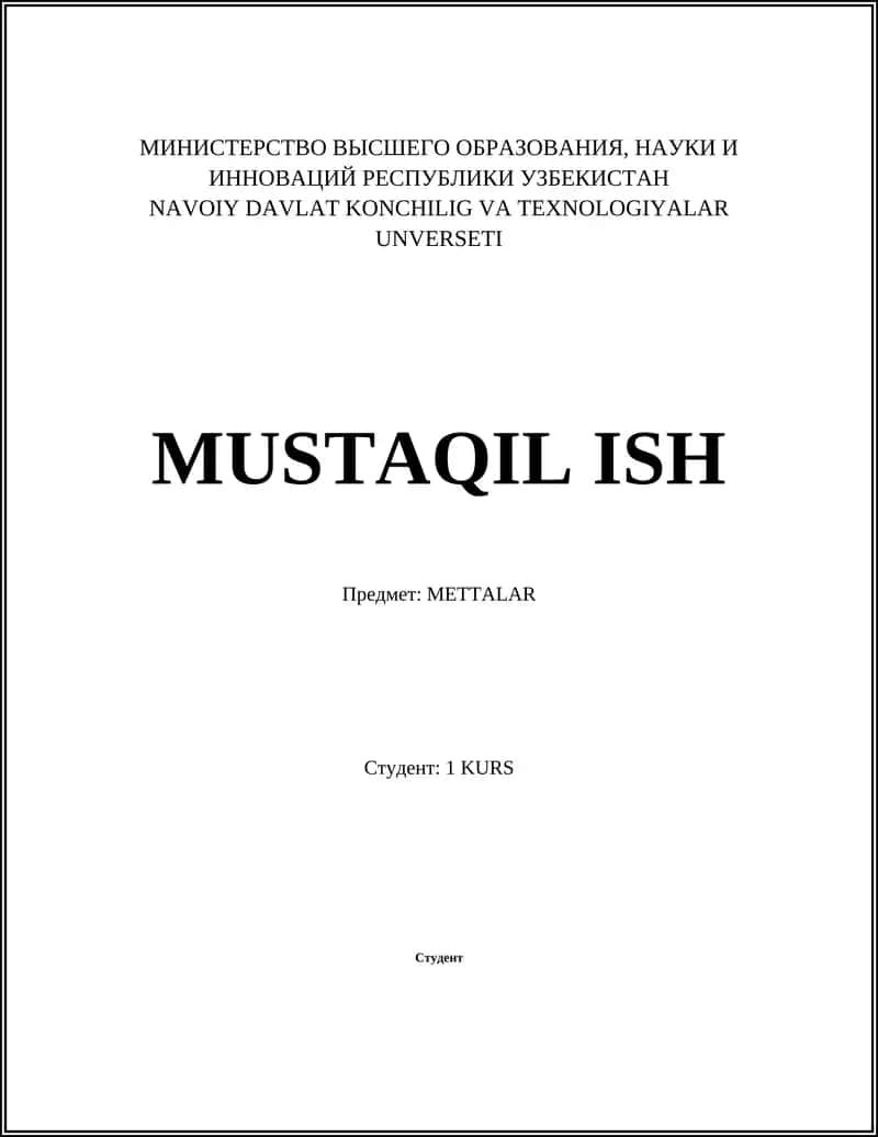 METTALAR 1