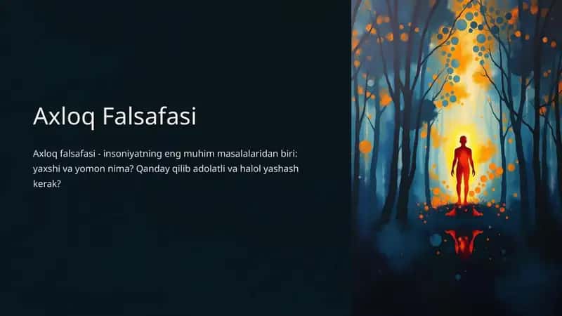 Axloq Falsafasi 1