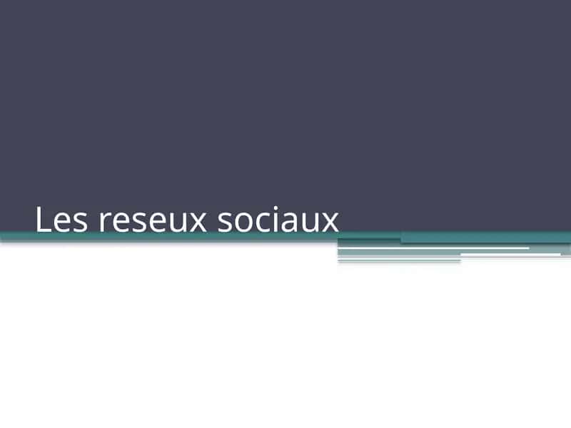 Lesreseuxsociaux 1