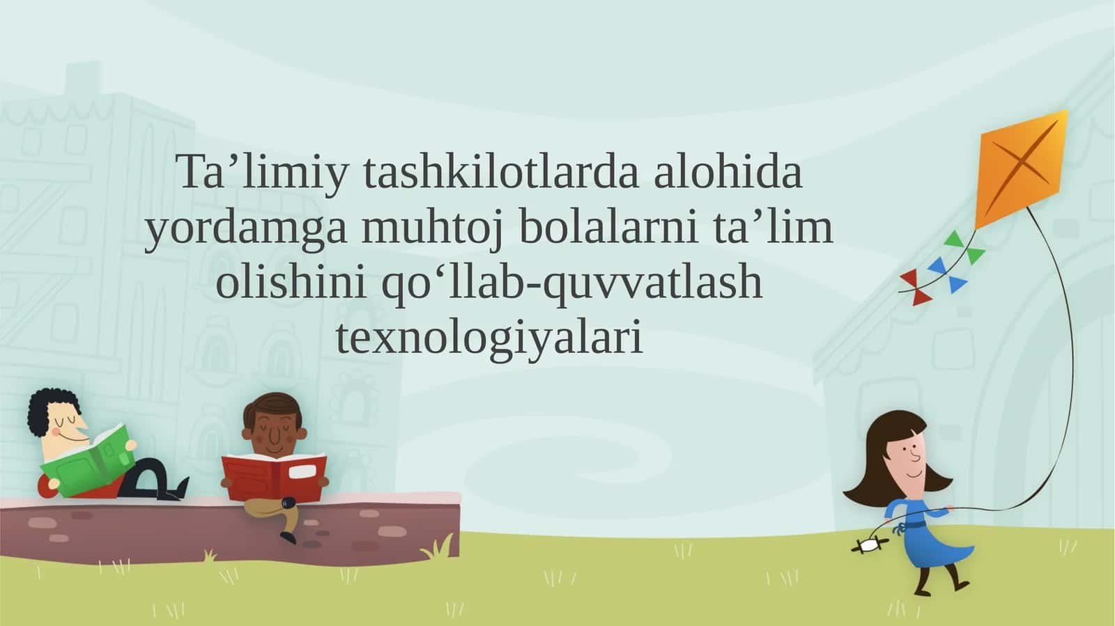 Alohidayordamga muhtoj bolalar tushunchasi va ularning xususiyatlari 1