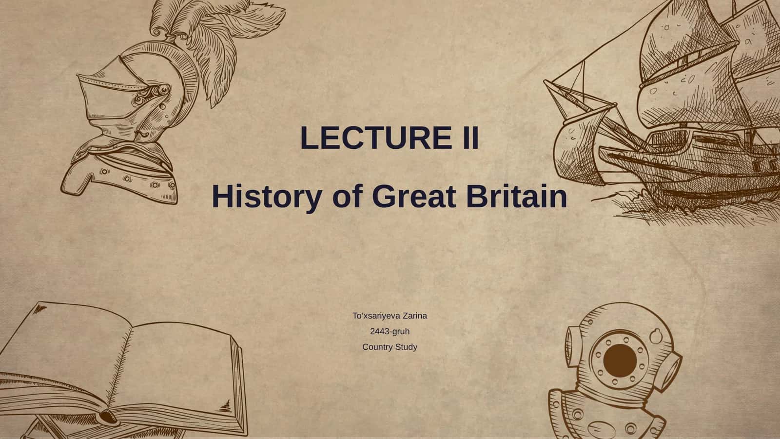 History of Great Britain 1