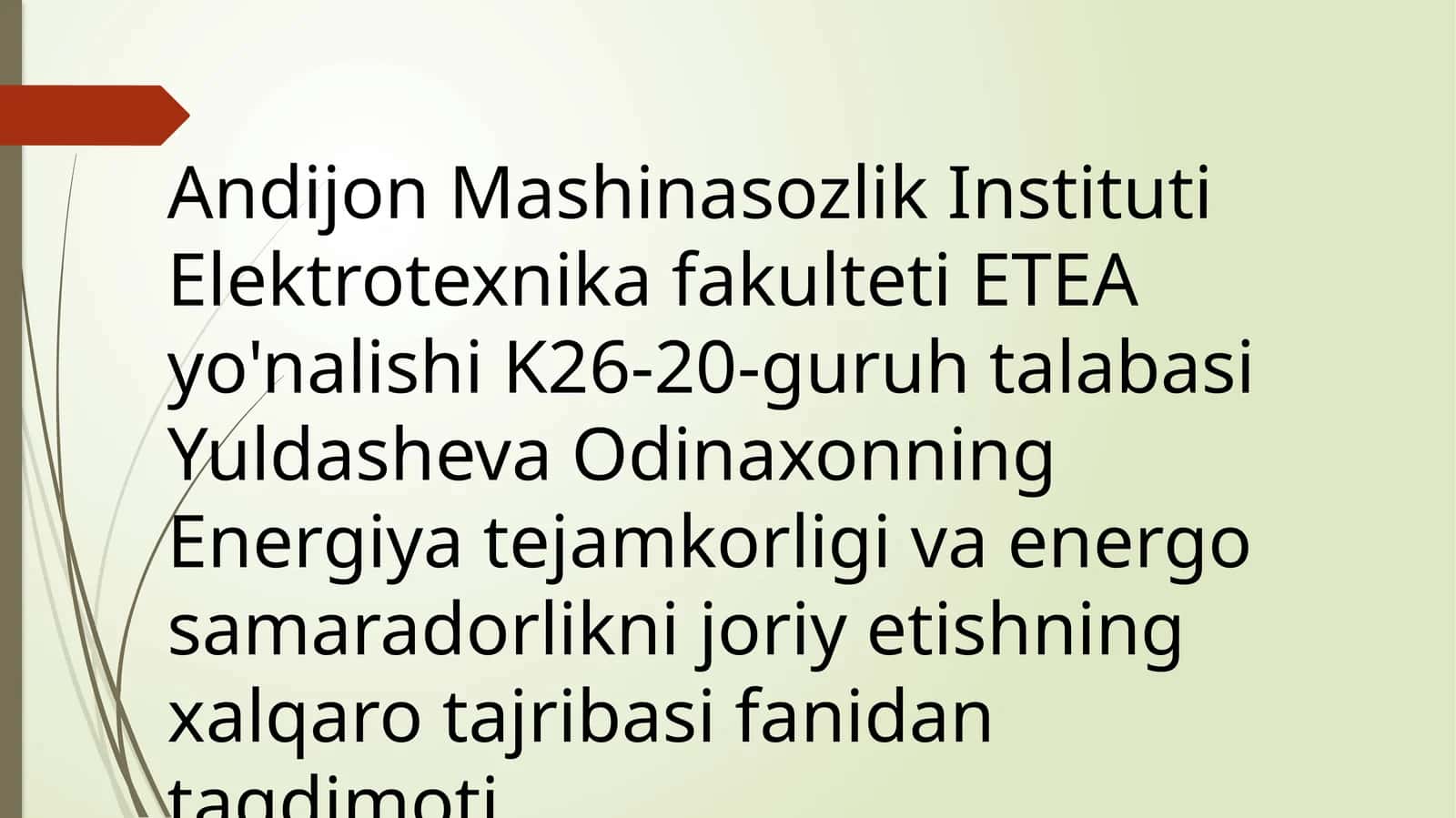 YUQORI KUCHLANISHLI HAVO VA KABEL KUCHLANISHIDAGI ISROFLARNI TAQQOSLASH 1