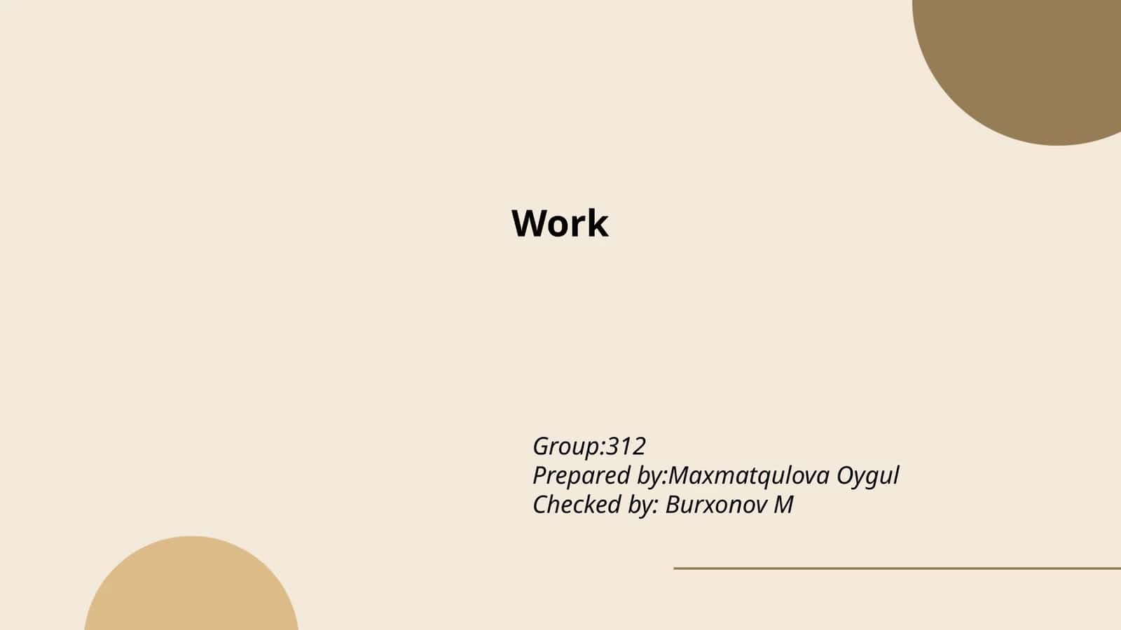 Work-life balance 1