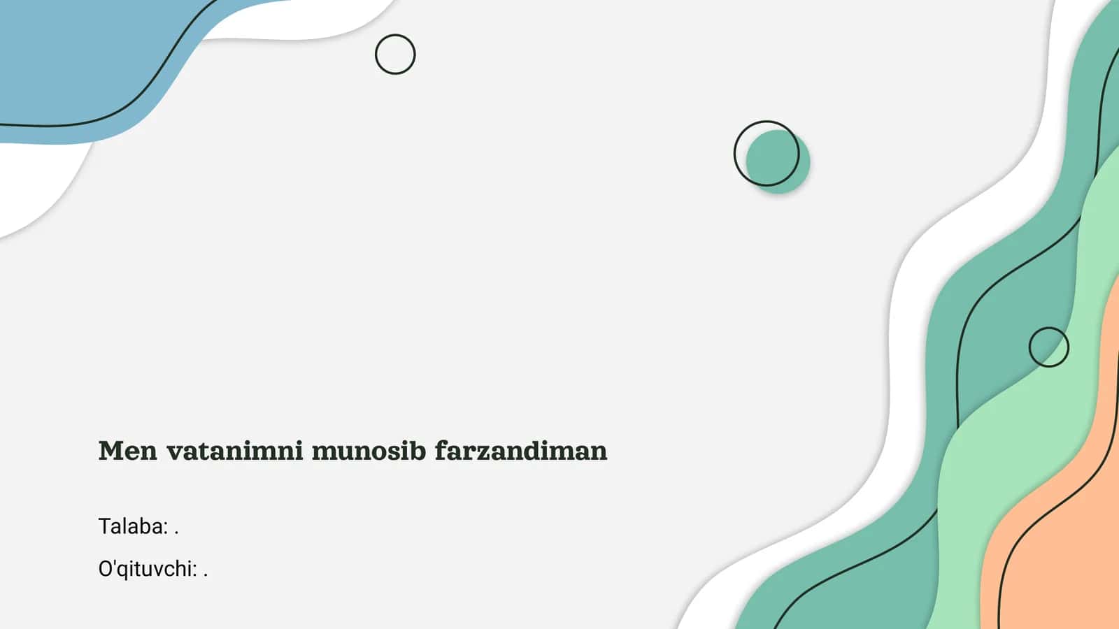 Men vatanimni munosib farzandiman 1