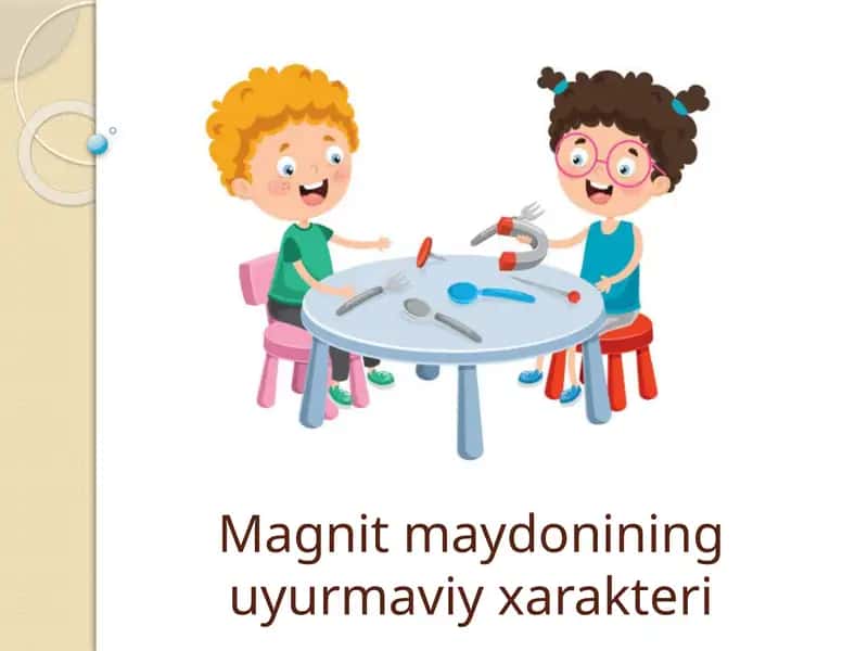 Magnit maydon uyurmaviy xarakteri 1