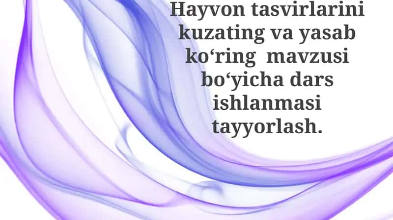 Hayvontasvirlarini kuzating va yasab ko‘ring 1