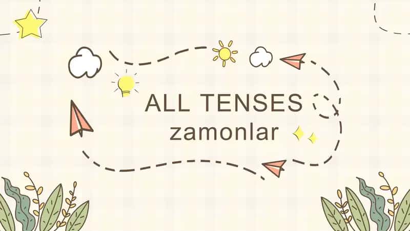 Ingliz tilidan 12 ta zamonlar taqdimoti (ppt) 1