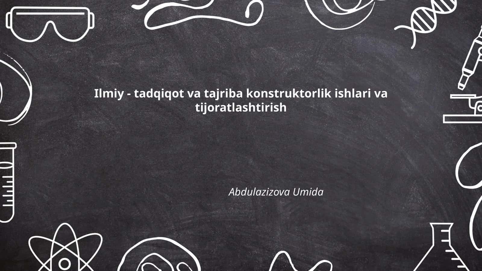 Ilmiy tadqiqot metodologiyalari 1