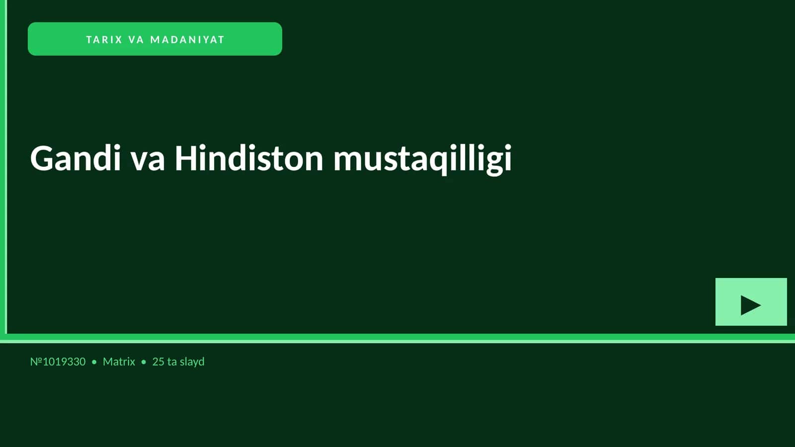 Gandi va Hindiston mustaqilligi 1