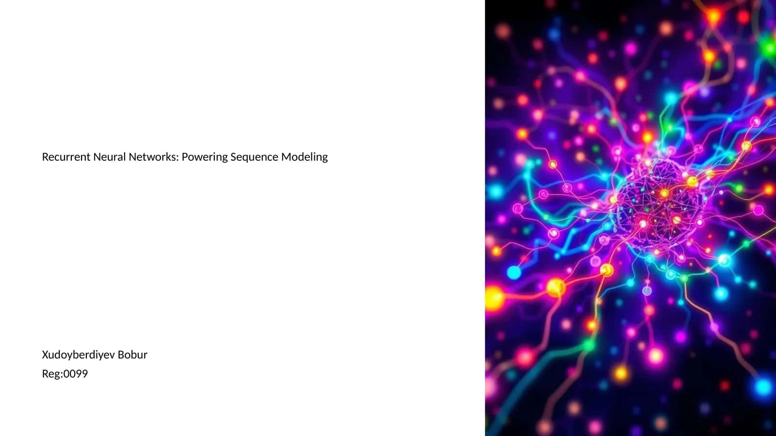 Recurrent Neural Networks: Powering Sequence Modeling 1