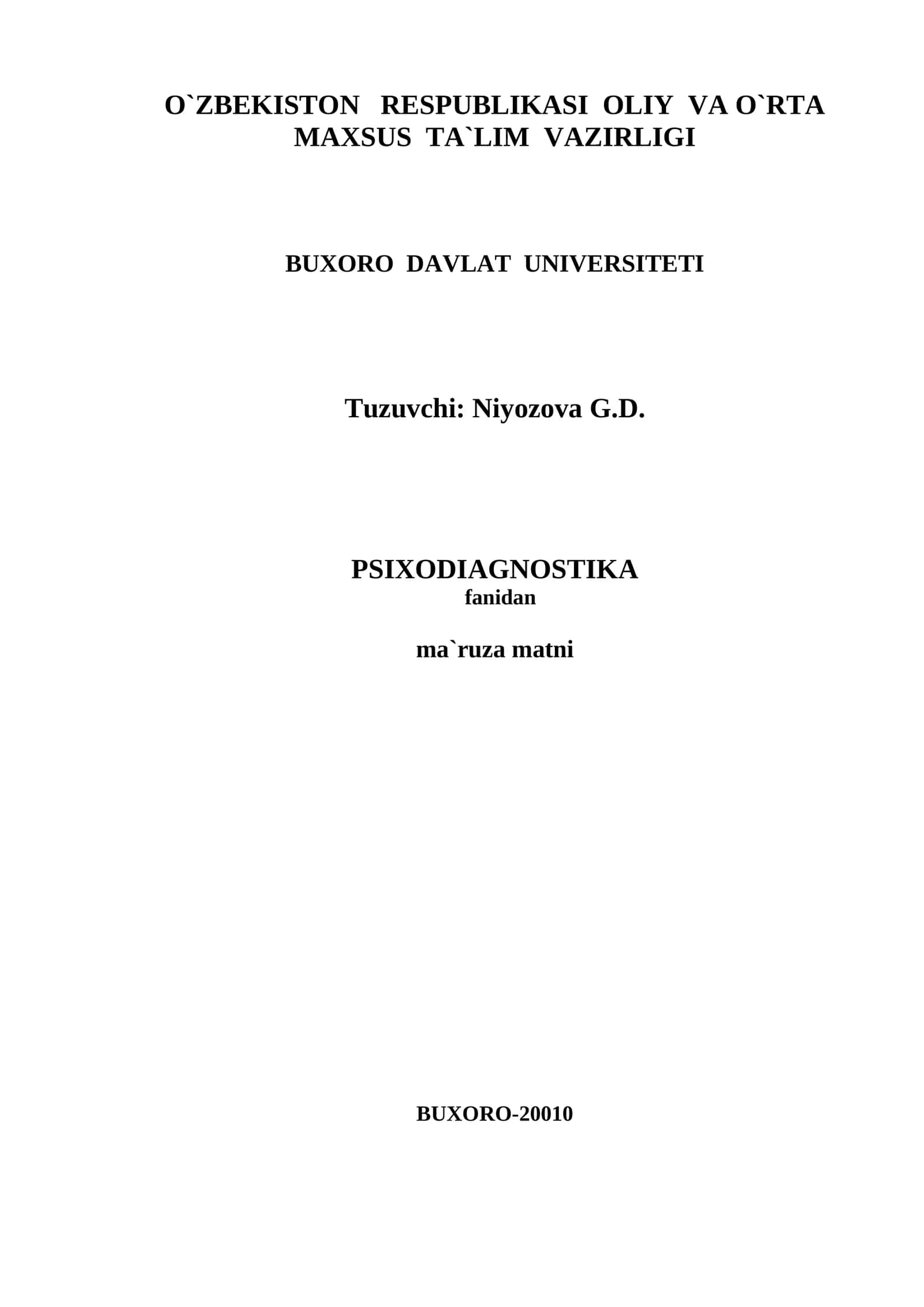PSIXODIAGNOSTIKA 1
