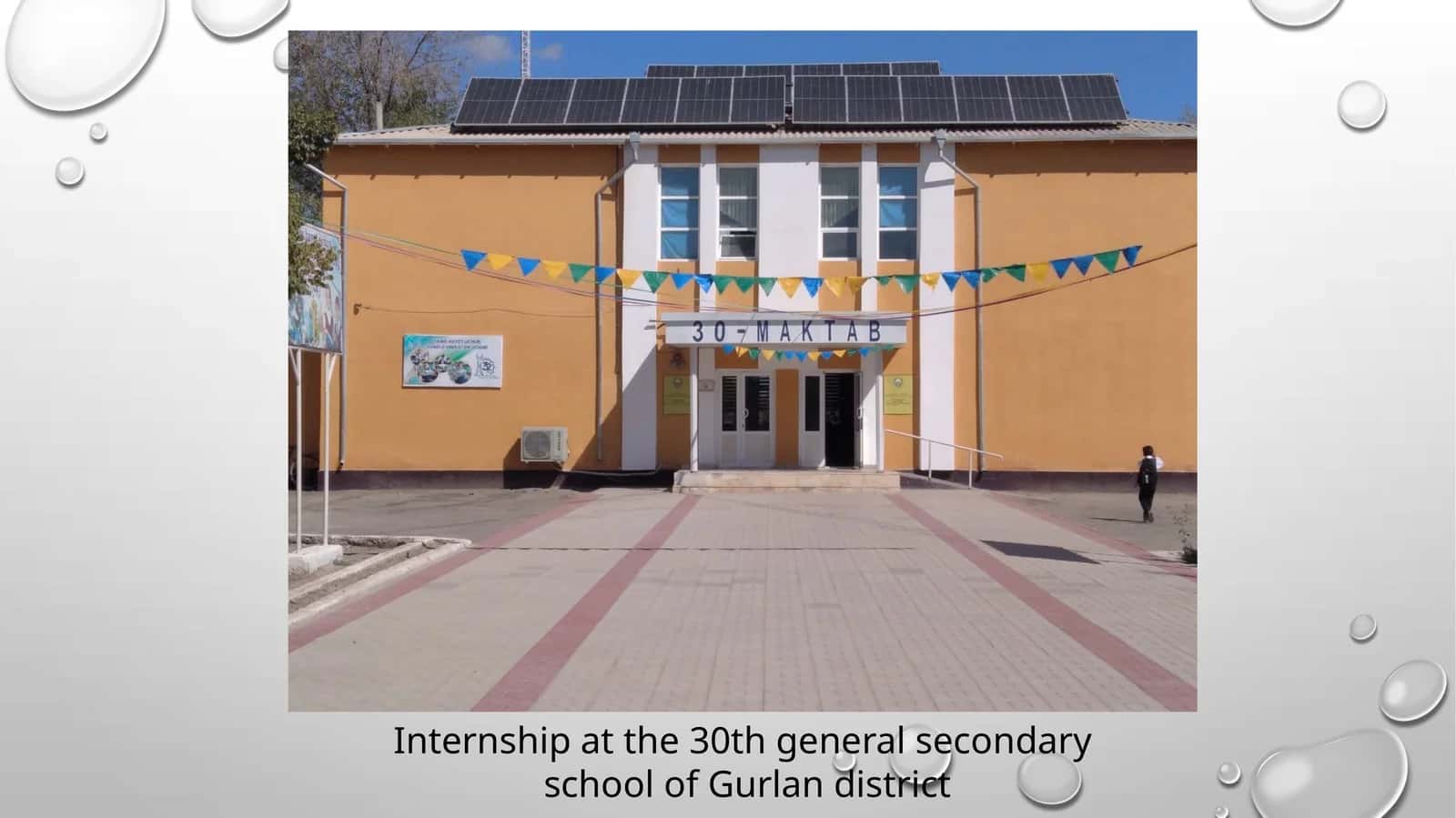 Autumn Internship at the 30th General Secondary School 1